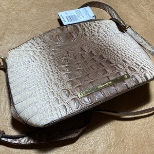 Brahmin mini Duxbury Amaretto Melbourne Genuine Leather
